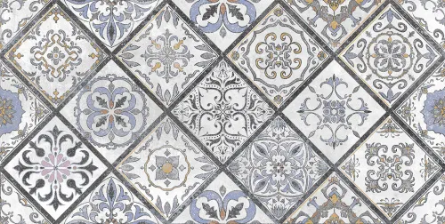 Etnis Плитка настенная мозаика серый 30х60
