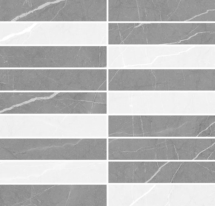 Rubio Мозаика микс серый 28,6х29,8 