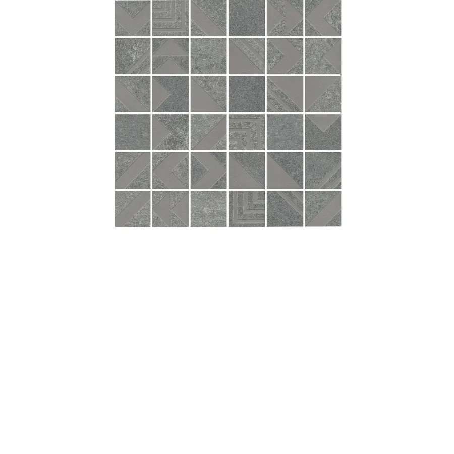 Декор Про Нордик серый мозаичный  30х30 