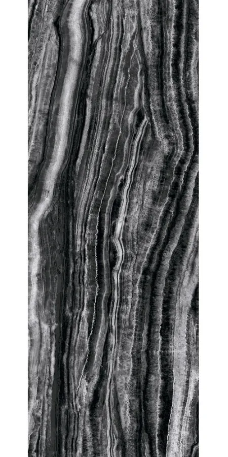 Surface Laboratory/Гемма черно-белый лаппатированный обрезной 119,5х320х1,1 