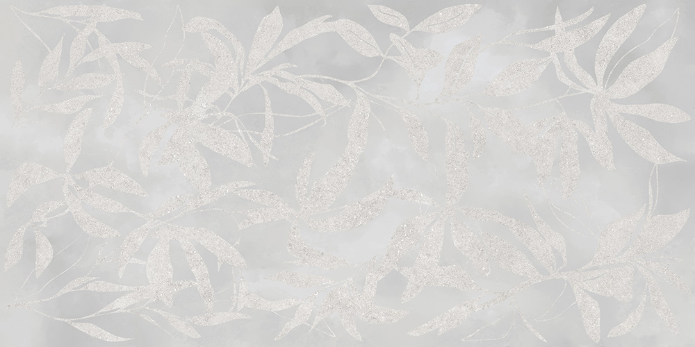 АртВолл 60x120 MR Цветы Серый Vitra (K958008R)