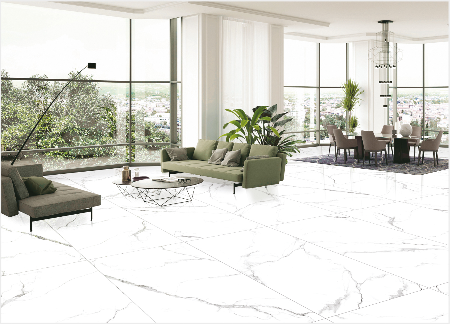 Caribbean 60x120 PR White Maimoon