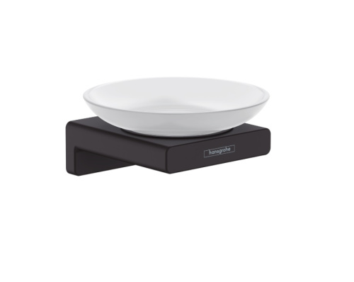 Мыльница Hansgrohe AddStoris, матовый чёрный