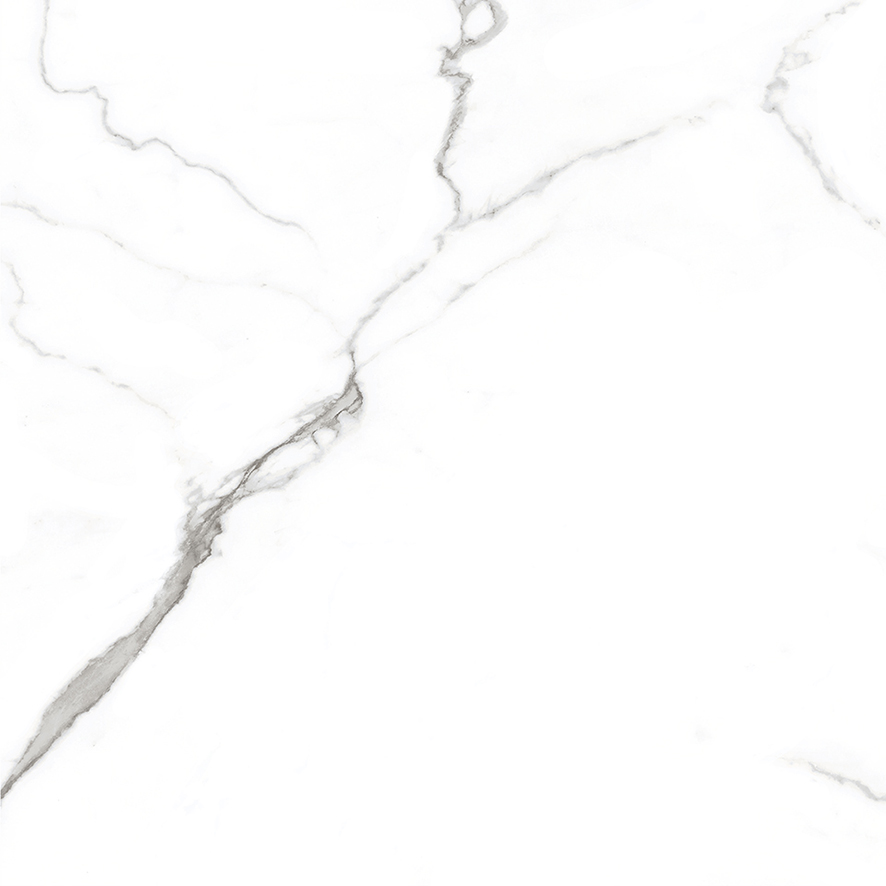 Pristine White Керамогранит белый 60x60 Матовый 