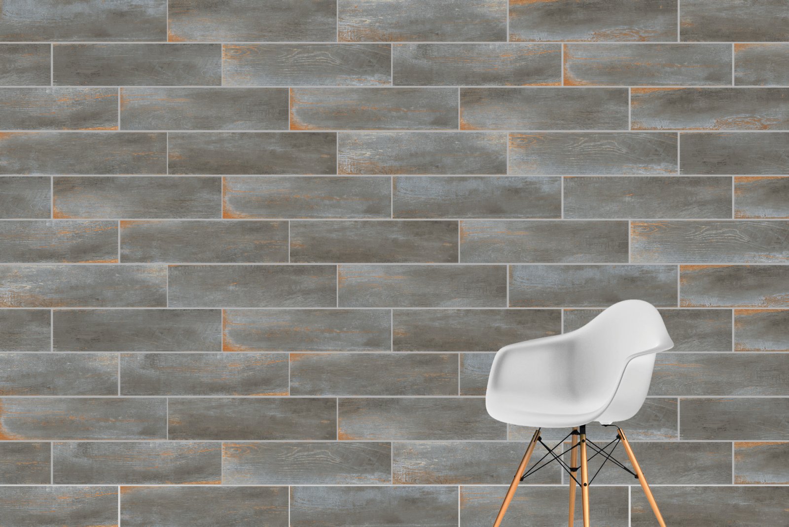 РастикВуд 20x80 MR Черный Vitra
