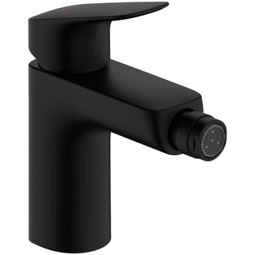 Смеситель для биде Hansgrohe Logis керамический картридж, черный матовый