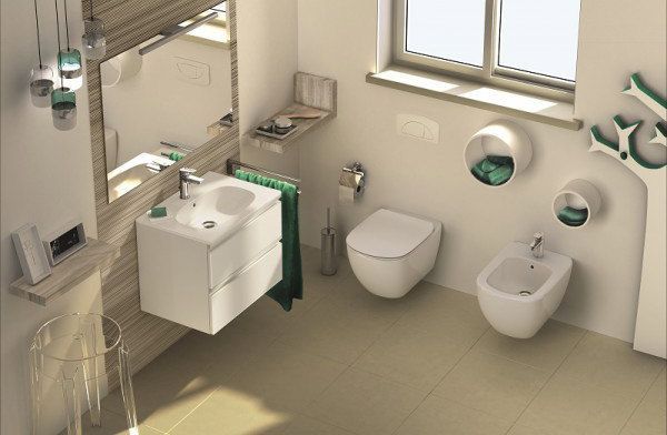 Унитаз подвесной Ideal Standart TESI AquaBlade с глубоким смывом
