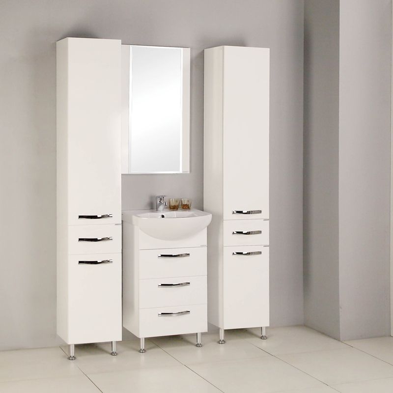 Зеркало AQUATON Ария 50 белое 