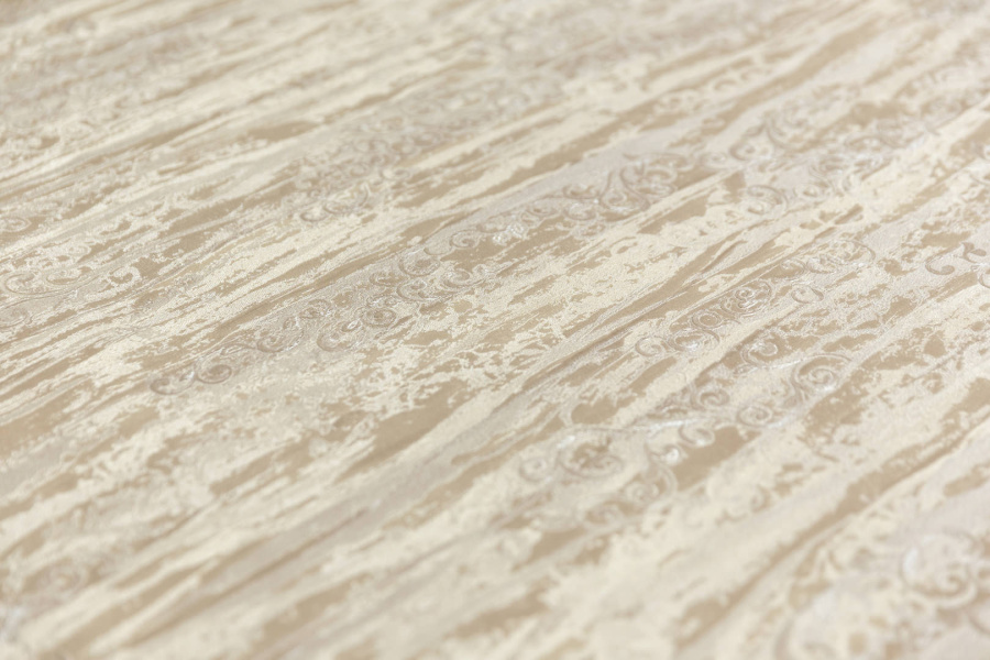 Обои виниловые на флизелиновой основе Виньетки мотив, бежевый 