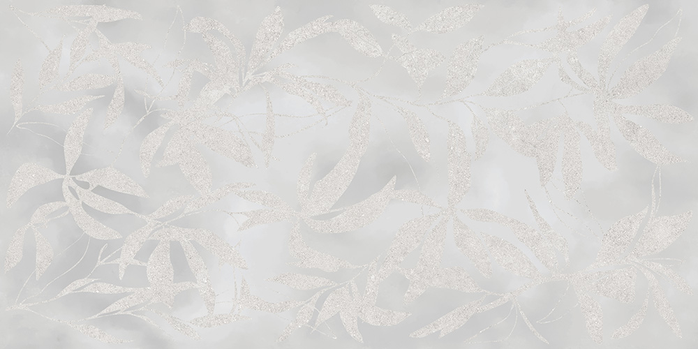АртВолл 60x120 MR Цветы Серый Vitra (K958008R)