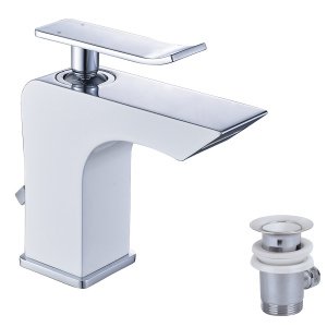 LM5806CW "Контест" Смеситель для умывальника монолитный 