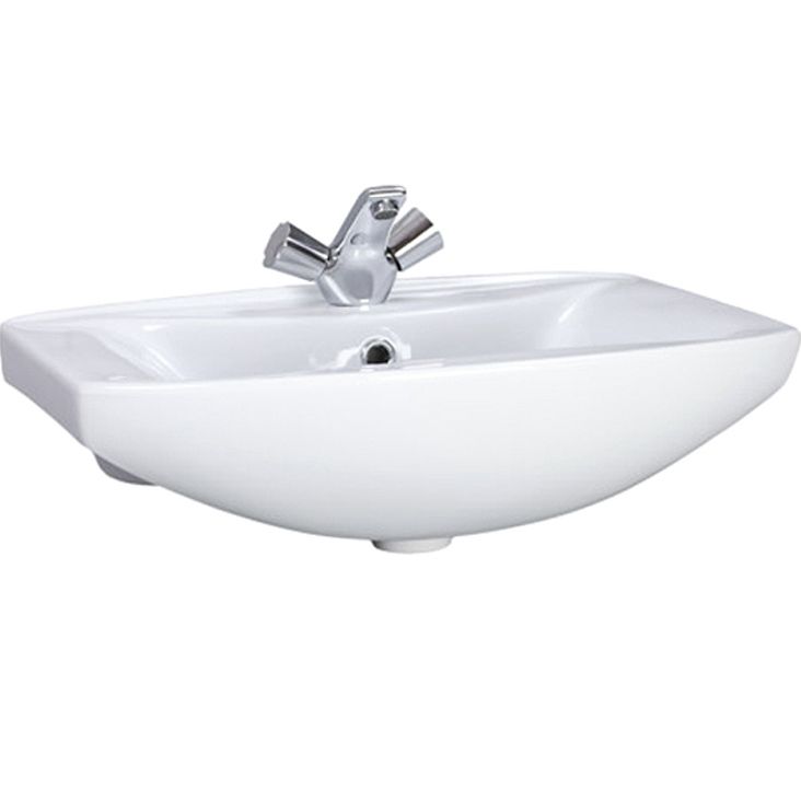 Раковина мебельная AQUATON  Грация 60 615х435х200 фаянс, белый 