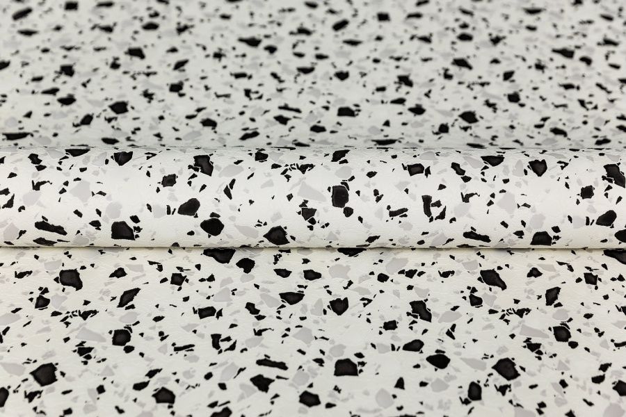 Обои виниловые на флизелиновой основе Семинато мотив, черно-белый 