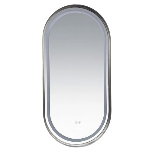 Зеркало с подсветкой в ванную Azario Блейк 1000х500х50 АZ-LED011425 цвет хром глянцевый