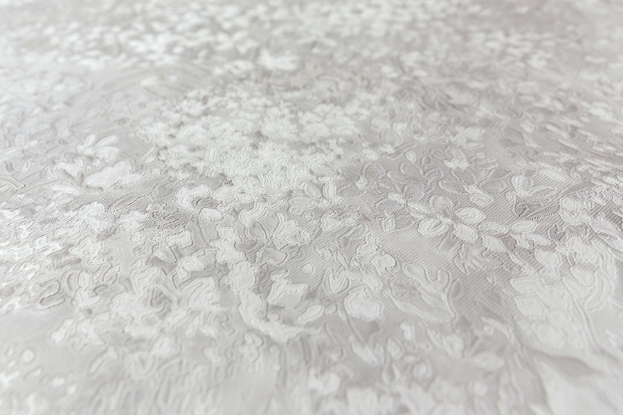 Обои виниловые на флизелиновой основе Апрель мотив 2, серый 