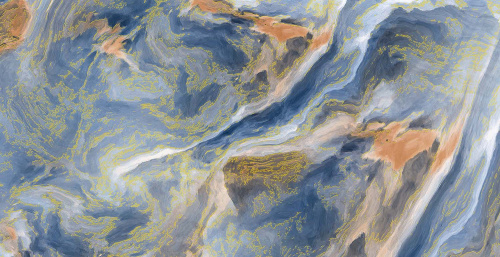 CARLIN AQUA GOLD AZARIO Керамогранит 60x120 Carving (H18004001G)