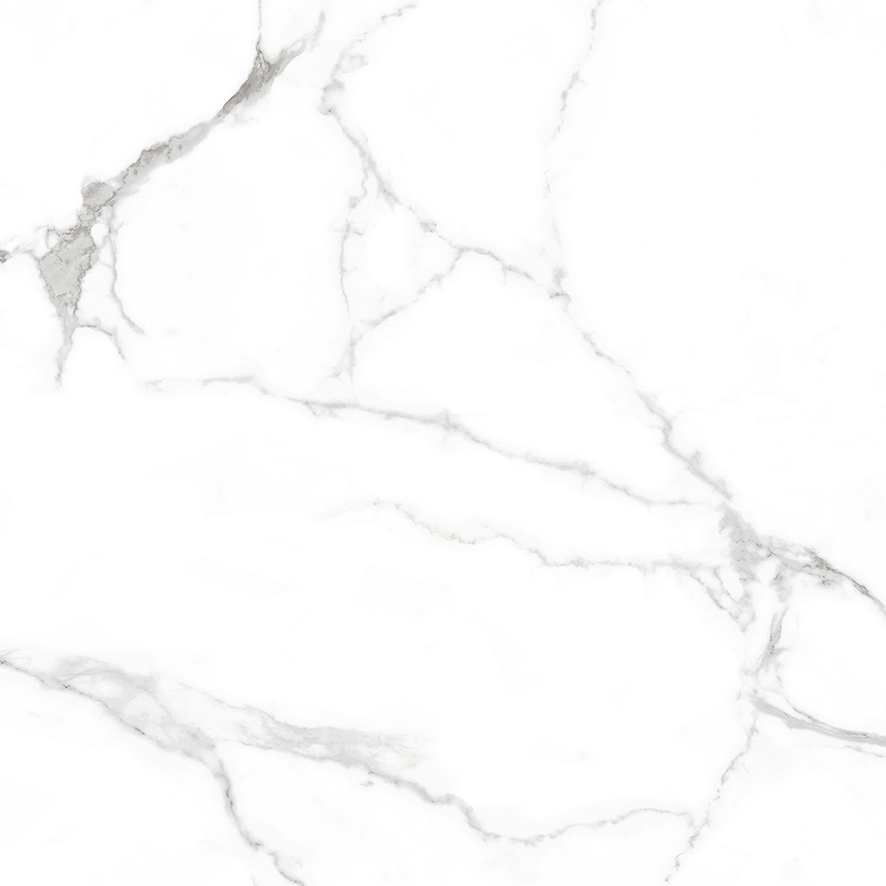 Pristine White Керамогранит белый 60x60 Матовый 
