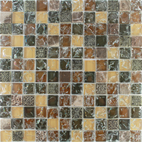 Мозаика стеклянная, 23*23*8 (300*300), FXD010