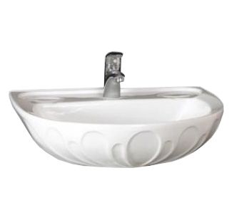 Раковина  Santeri Лотос 580х 500, белый