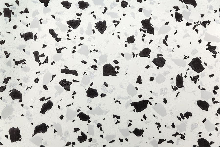 Обои виниловые на флизелиновой основе Семинато мотив, черно-белый 