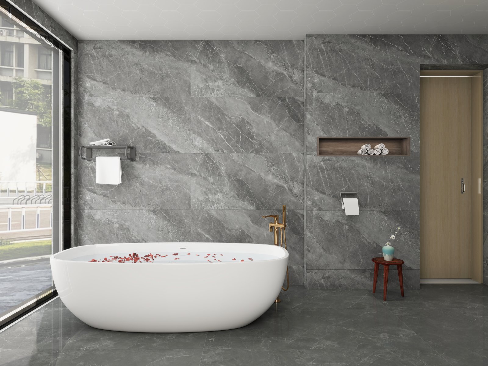 Glamur Satin Engraving EMPERO Керамогранит 60x120