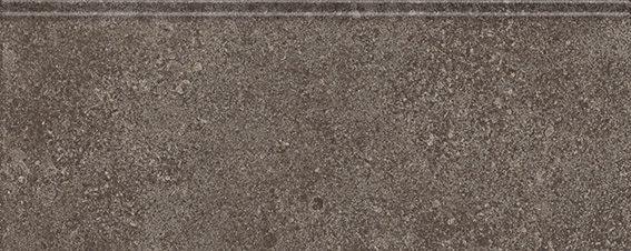 Плинтус Руссильон коричневый тёмный матовый обрезной 30x12