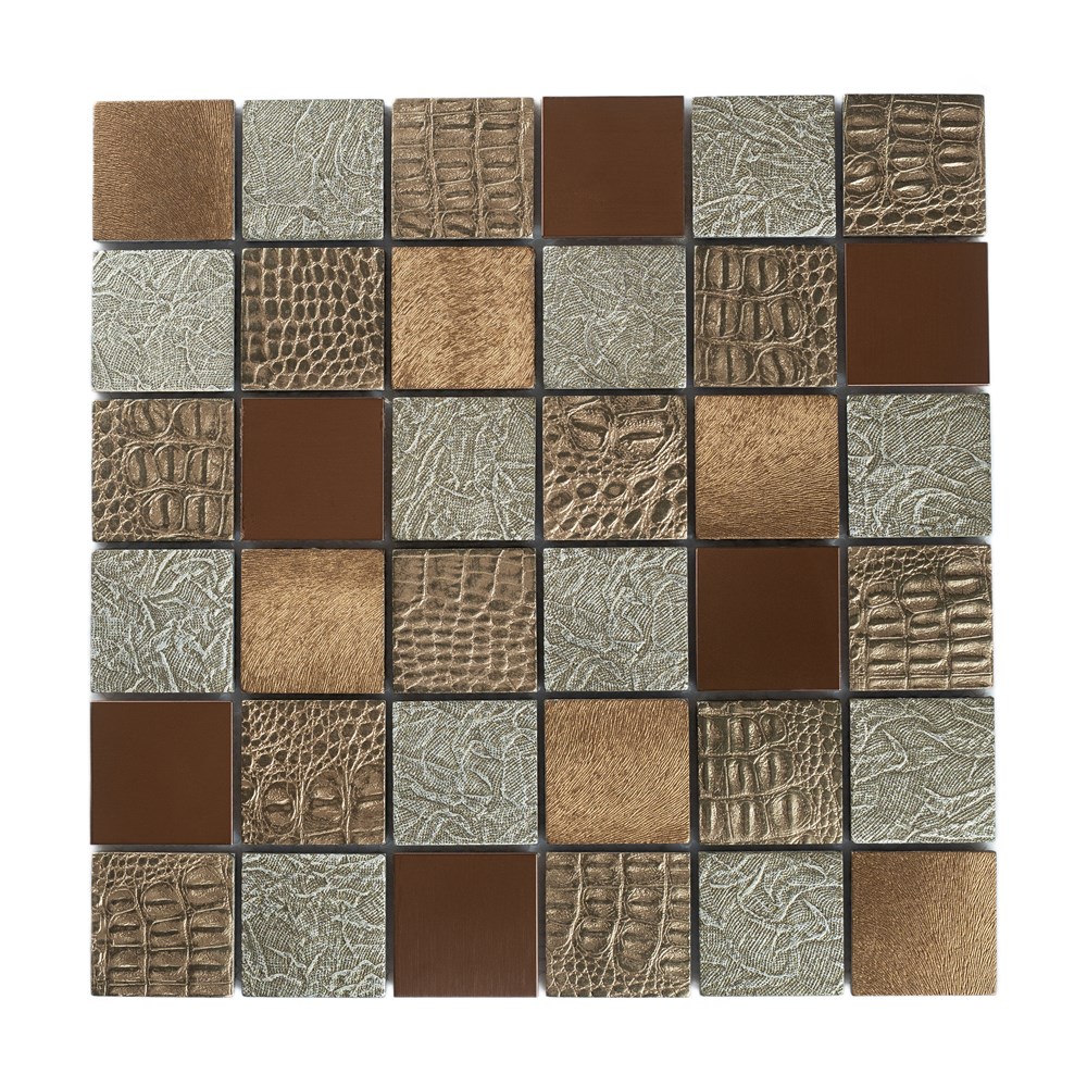 Мозаика керамическая c бронзовыми вставками KG4805