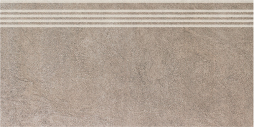 Ступень Королевская дорога коричневый светлый обрезной 30х60