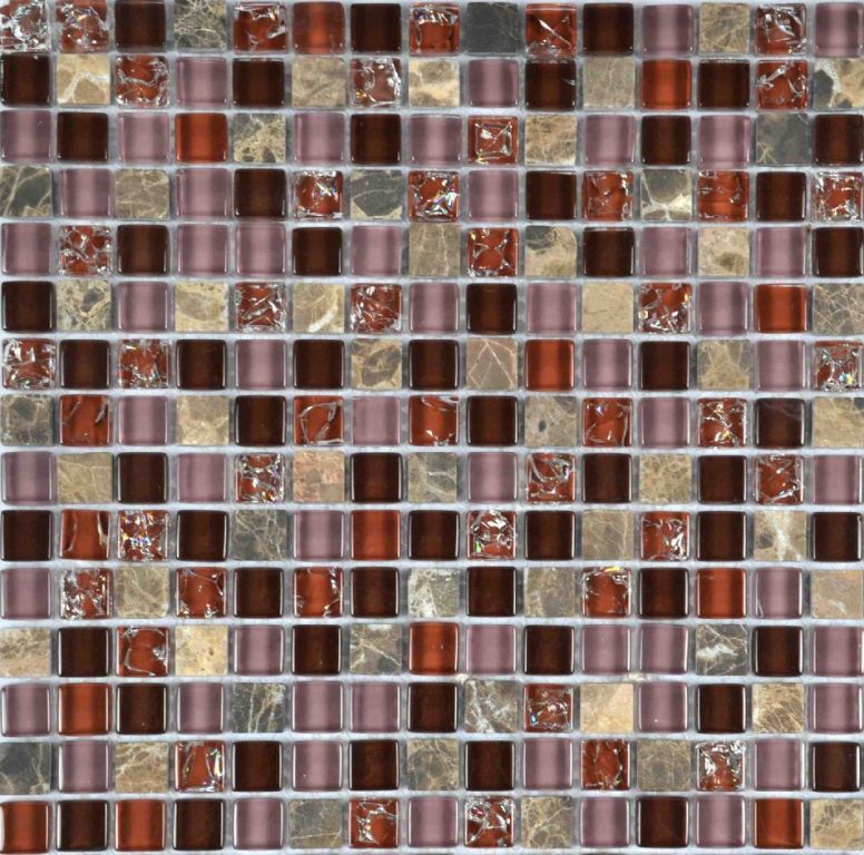 Мозаика стеклянная, 15*15*8 (300*300), SB154 