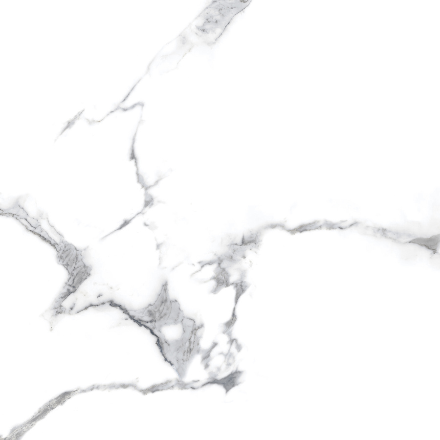 Statuario Crown Керамогранит белый 60x60 полированный 