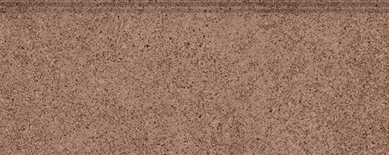 Плинтус Руссильон коричневый матовый обрезной 30x12