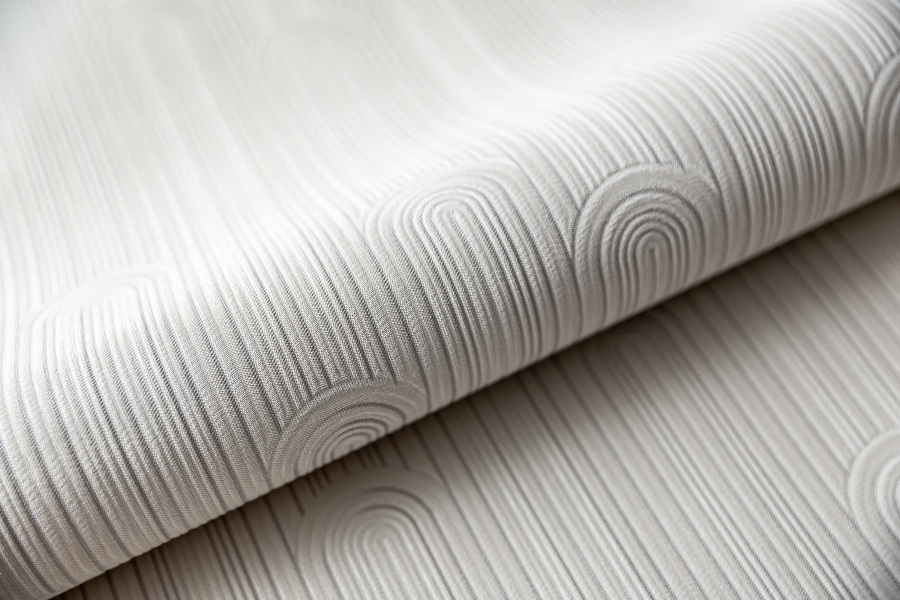 Обои виниловые на флизелиновой основе Арки мотив, серый светлый 