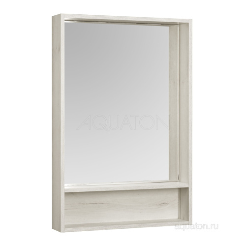 Зеркало-шкаф AQUATON Флай 60 дуб крафт