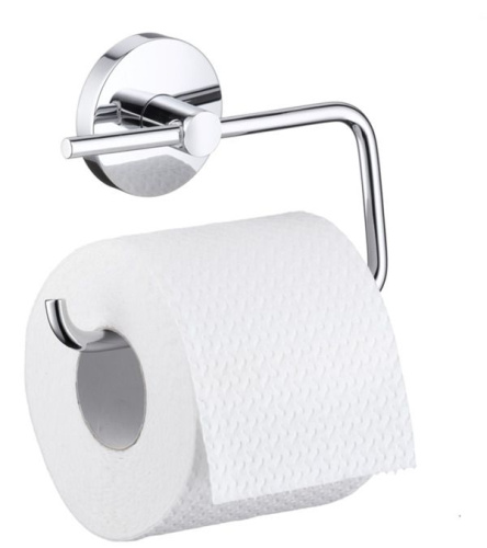 Держатель туалетной бумаги Hansgrohe Logis без крышки, хром