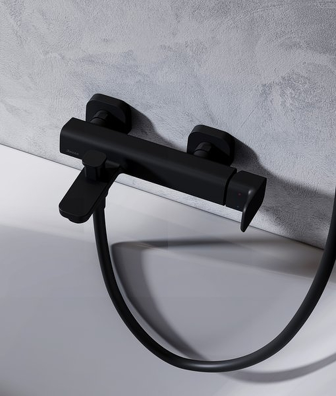 Душевой шланг Ravak SatinFlex 150 см, черный матовый