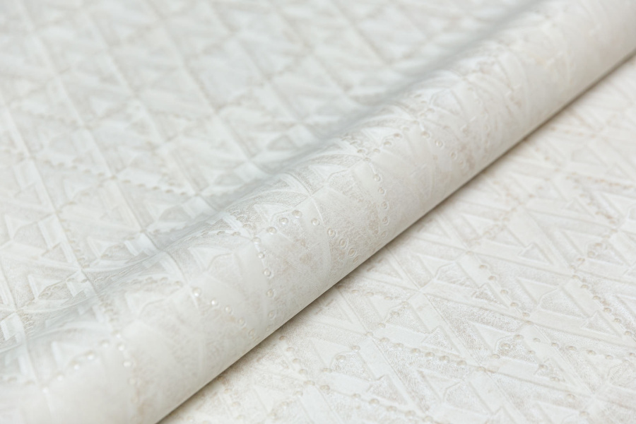 Обои виниловые на флизелиновой основе Коллаж мотив, белый 