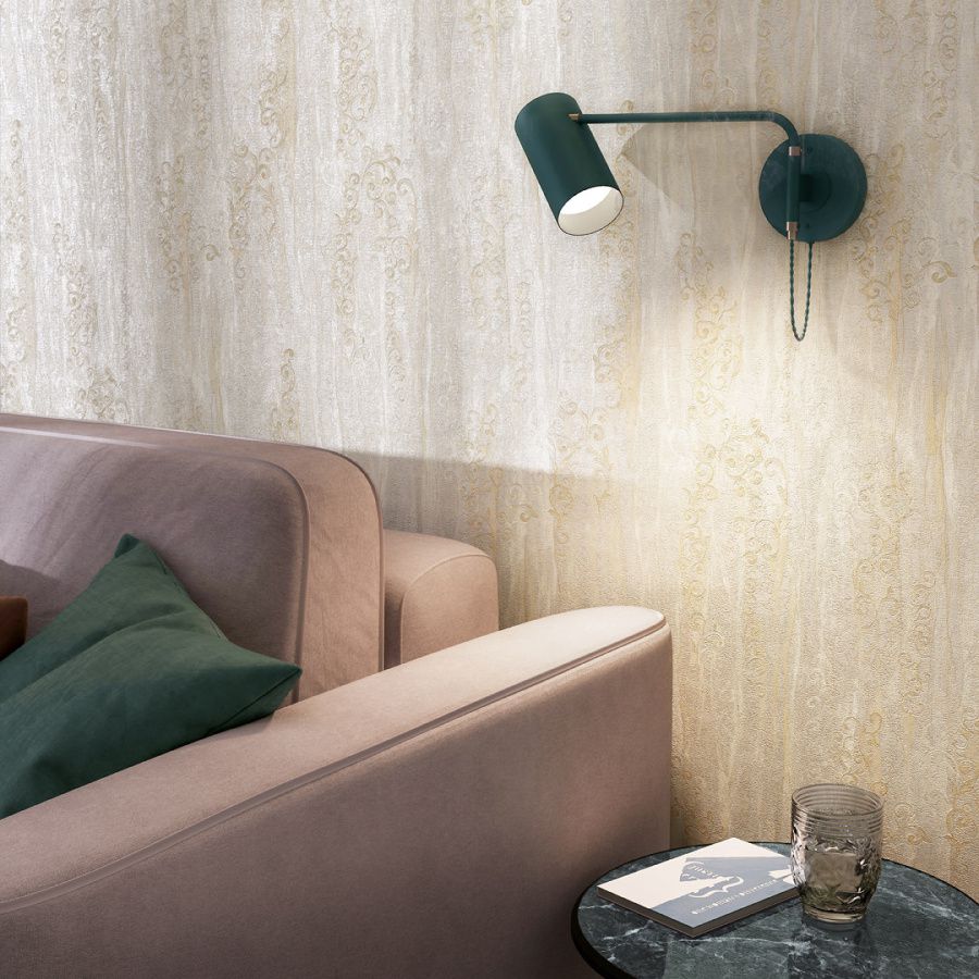 Обои виниловые на флизелиновой основе Виньетки мотив, бежевый 