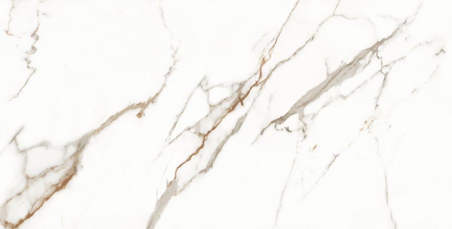 Venato Calacatta Gold керамогранит белый сатинированный 60х120 