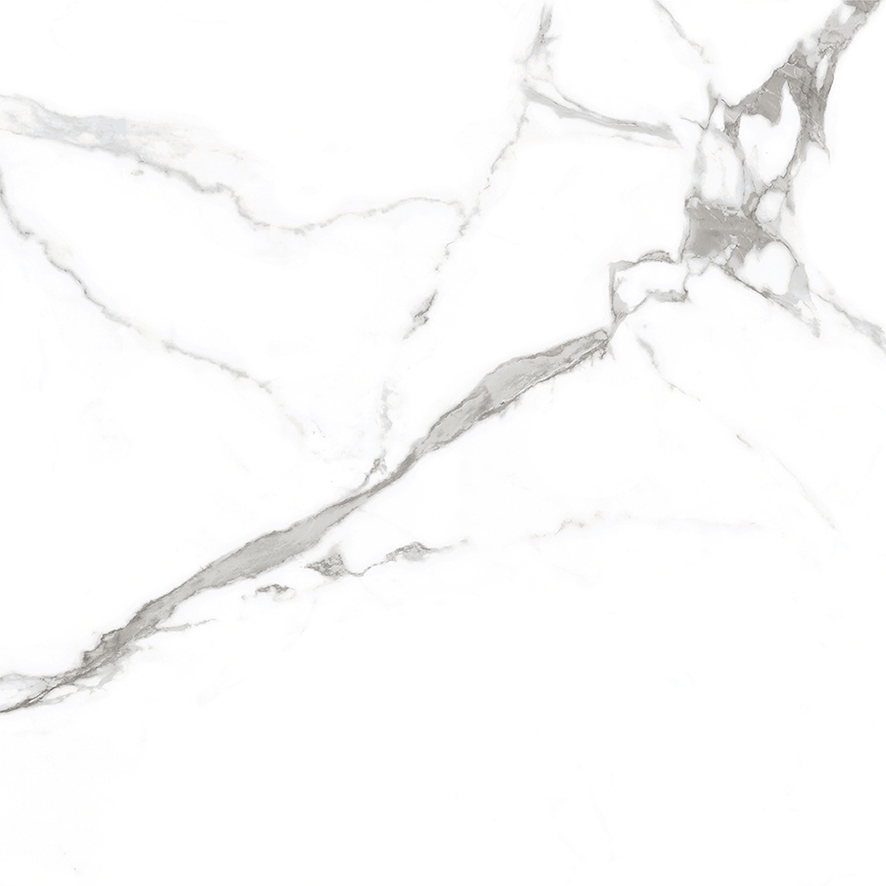Pristine White Керамогранит белый 60x60 Матовый 