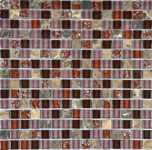 Мозаика стеклянная, 15*15*8 (300*300), SB154
