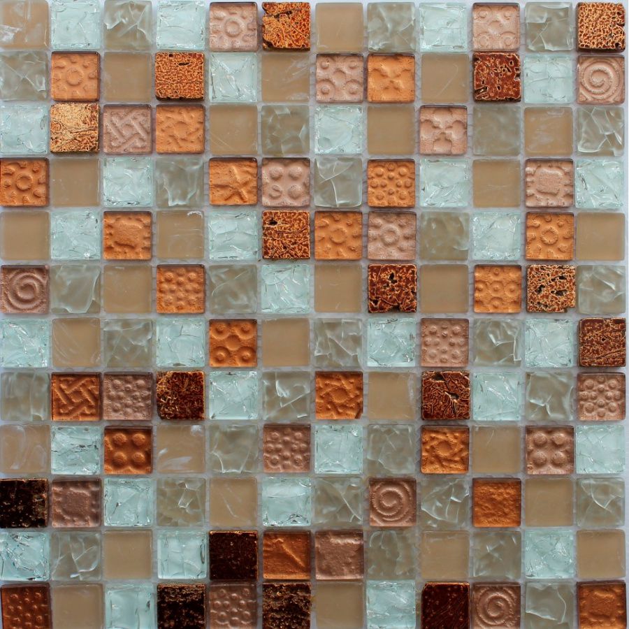 Мозаика стеклянная, 23*23*6 (300*300), 011 