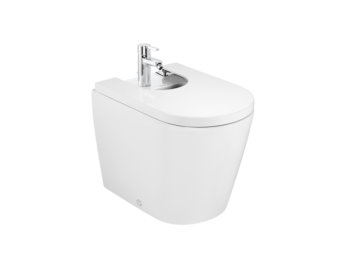 биде напольное INSPIRA ROUND  / 37х56 /  ( белый )  