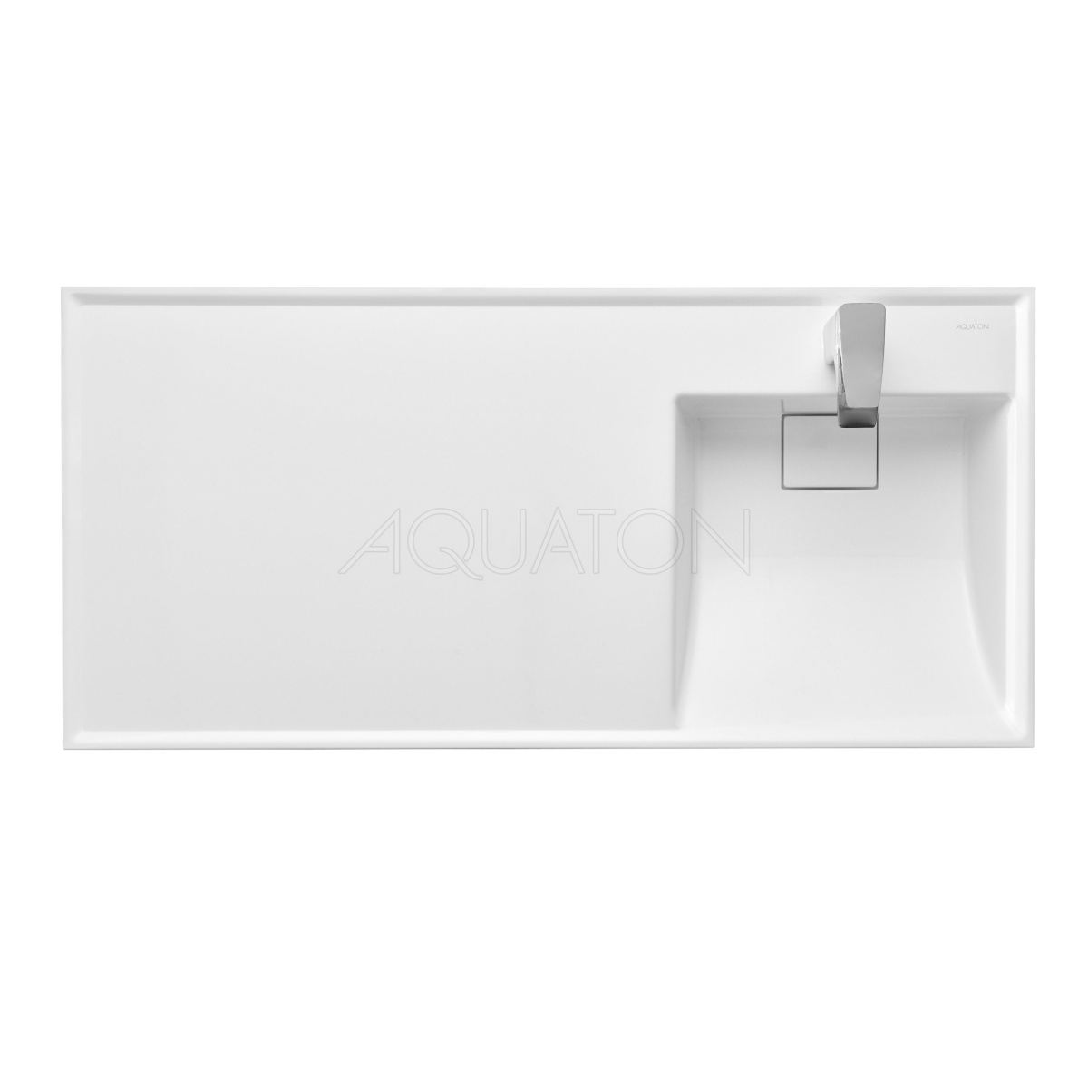Раковина - столешница AQUATON Лондри 1050, белая