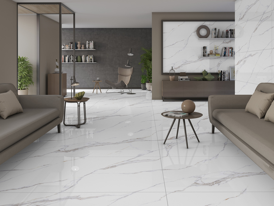 STATUARIO NAIS AZARIO Керамогранит 80x160 Glossy (P231123023) 