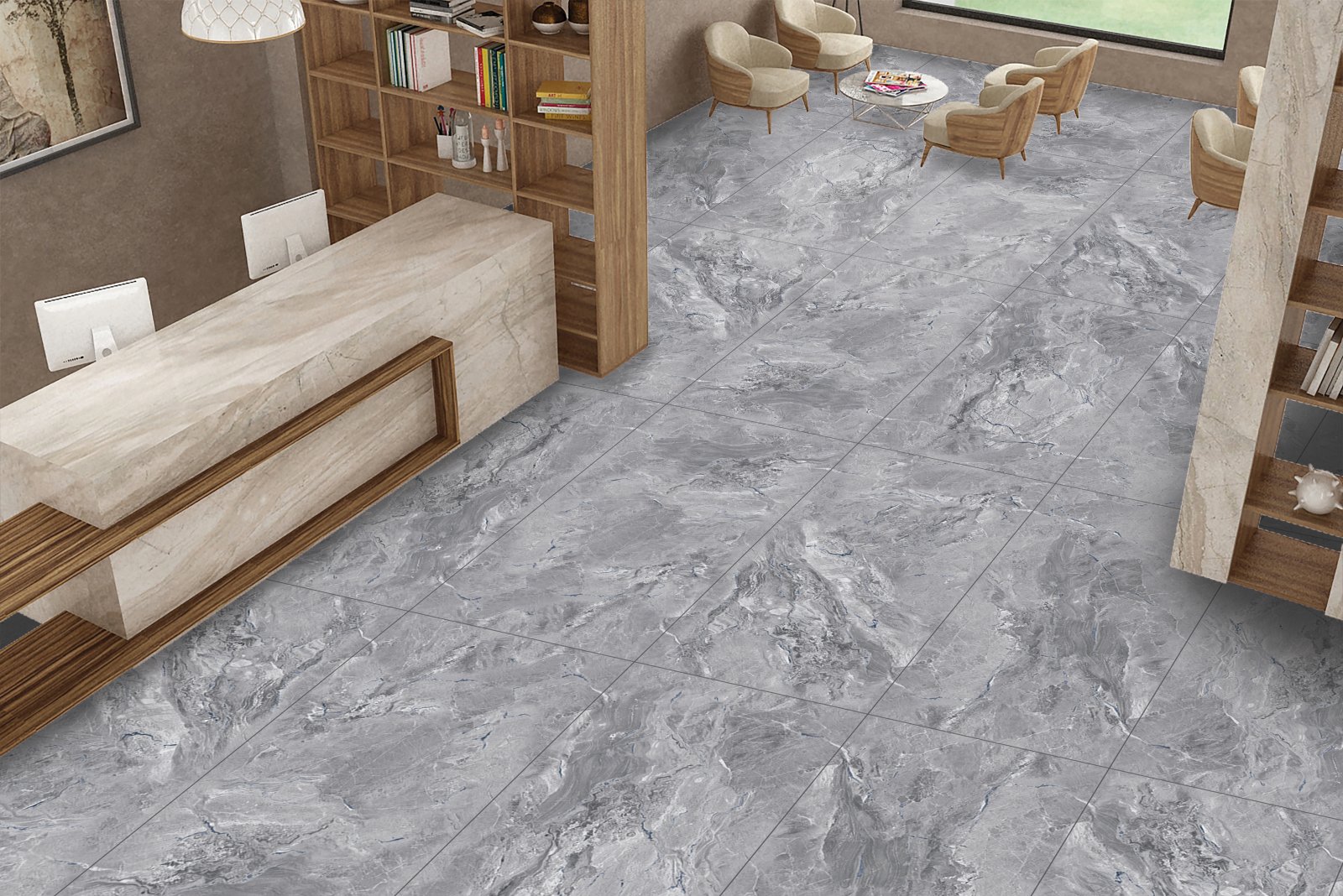 Balkania 60x120 Карвинг Grey Maimoon