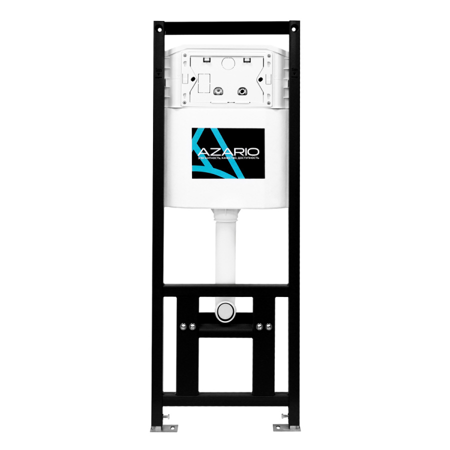 Инсталляция Azario NEW для подвесного унитаза, без клавиши