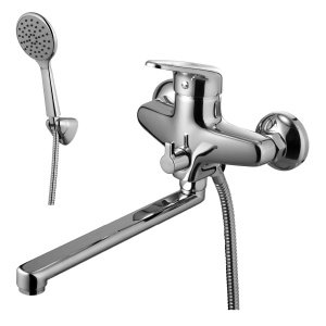 LM4112C "Луна" Смеситель универсальный с плоским изливом 