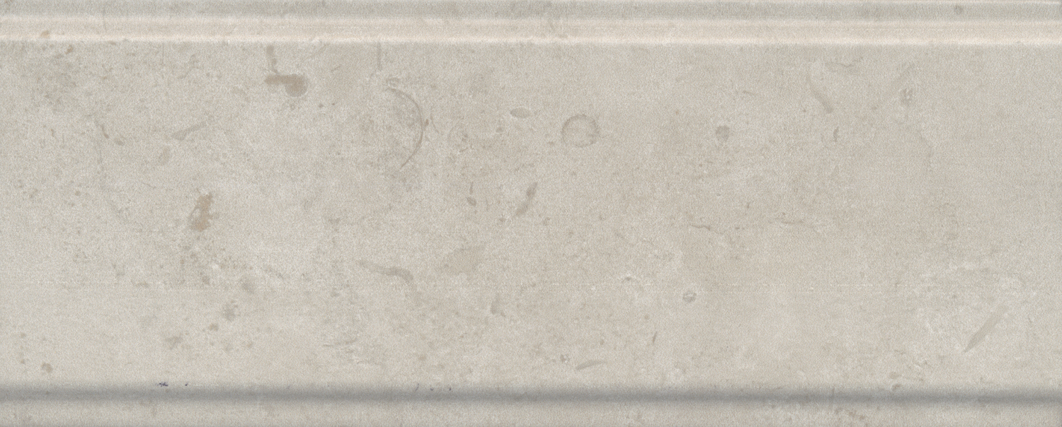 Бордюр Карму бежевый матовый обрезной 30x12