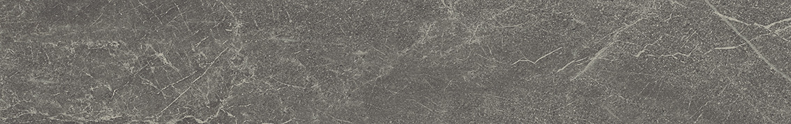 Плинтус Эстерель серый тёмный матовый обрезной 60x9,5