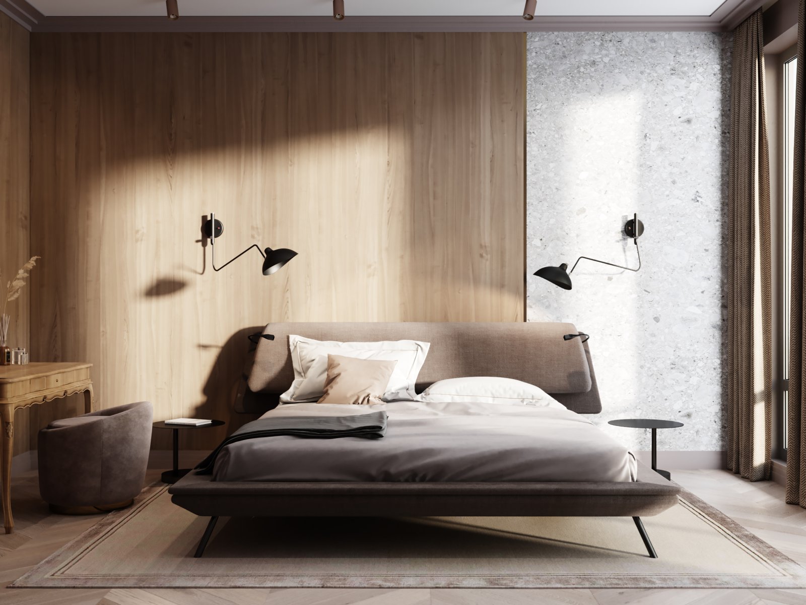Граните Герда 60x120 LLR Белый Idalgo